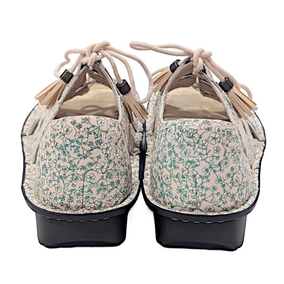 Alegria Valerie VAL-7548 Sandal — Prairie Jane Tan Floral EU 38 US 8 to 8.5 - Picture 6 of 10